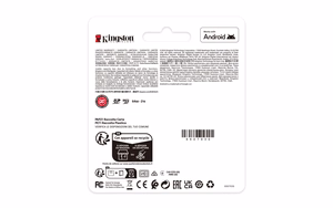 Kingston Technology 1TB microSDXC Canvas Select Plus Gen3 150MB/s A1 kaart + adapter