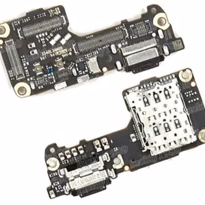 Flex Xiaomi 12 5G/12X 5G/12S 5G laadimispistiku ja mikrofoni, SIM-kaardi kontaktiga originaal (service pack)