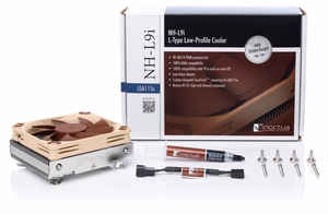 Noctua NH-L9i Processor Cooler 9.2 cm beez, pruun, hõbedane