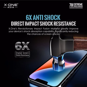 X-ONE Extreme Shock Eliminator 4th gen. - jaoks iPhone 14 Pro/15
