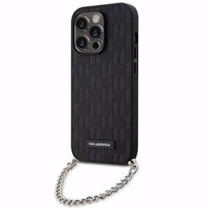 Karl Lagerfeld KLHCP14LSACKLHPK iPhone 14 Pro 6.1" must/must hardcase Saffiano Monogram Chain