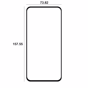 Etteri karastatud klaas 9D Samsung Galaxy A35 5G jaoks
