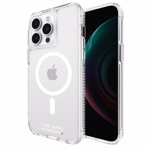 Case-Mate Ultra Tough+ D3O MagSafe ümbris seadmele iPhone 15 Pro Max, läbipaistev