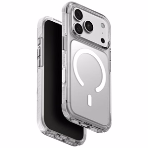 Uniq Combat Magclick Charging ümbris iPhone 18 Pro / 17 Pro – valge