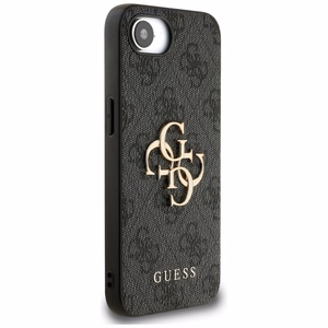 GUESS ümbris jaoks IPHONE 16e (SE 4 2025) GUHCPSE44GMGGR (4G PU Big Logo) must