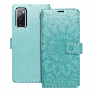 MEZZO Book ümbris jaoks SAMSUNG S20 FE / S20 FE 5G mandala roheline