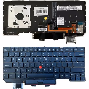 Klaviatuur LENOVO X1 Carbon Gen 6, TrackPointiga, taustvalgustusega, US