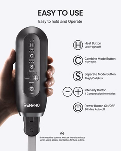 RENPHO Aeria Ultimate Thermal 2 Leg Massager With Heat