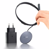 Samsung EP-P2900TBE 25W juhtmevaba laadija koos 45W adapteriga - hall