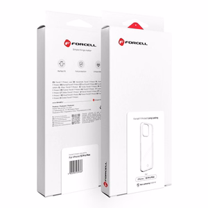 Чехол для iPhone 15 PRO MAX Forcell F-Protect Long Lasting прозрачный