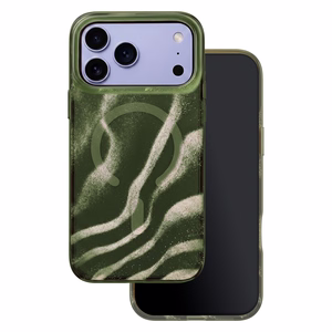 Tecto Shield Desert Mag ümbris mudelile iPhone 17 Pro Max 6,9" / iPhone 18 Pro Max 6,9", tume oliivroheline