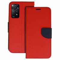 Fancy Ümbris jaoks Xiaomi Redmi Note 11 Pro/Note 11 Pro 5G punane-tumesinine