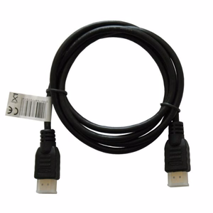 SAVIO CL-195 HDMI cable 2 m, must, kuldne-plated connectors, v2.0 high speed, ethernet/3D