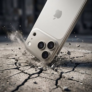 AR+AF Täismetallist karastatud klaas IPHONE 17 PRO jaoks hõbedane