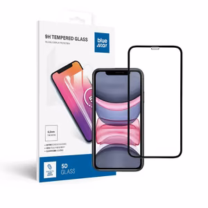 Karastatud klaas sinine Star - APP IPHONE Xr/11 5D Full Cover must