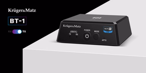 2-in-1 Bluetooth HiFi heli vastuvõtja ja saatja (Apt-X, NFC), mudel BT-1