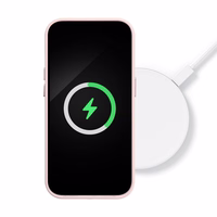 LEATHER MAG COVER ümbris jaoks SAMSUNG S25 PLUS sand roosa