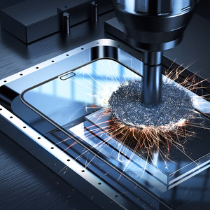 Borofone BF8 Diamond Armor 5D karastatud klaas iPhone 14 Pro (10 tk komplekt)