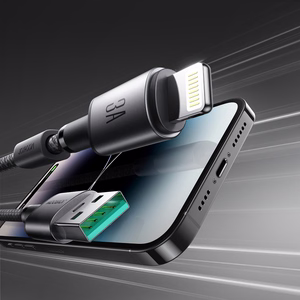Joyroom S-A50 Unlimited 3A USB - Lightning kaabel 1.2m hall