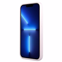 Guess GUHCP13SPSASBPU iPhone 13 mini 5,4 "lilla / lilla Saffiano Hot Stamp & Metal Logo