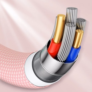 USB Cable Joyroom "S-1030M13" Pink "Lightning" 100cm