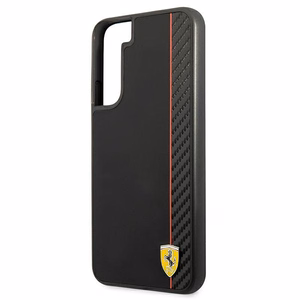Ferrari FESAXHCS22MBK S22+ S906 чёрный/чёрный жёсткий чехол On Track Carbon Stripe
