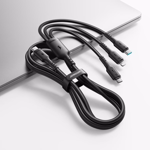 USB Kaabel Joyroom S-A61 USB-C kuni USB-C/Lightning/MicroUSB 3.5A 1.2m must