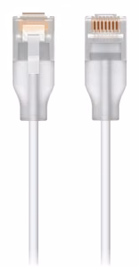 Ubiquiti UACC-Cable-Patch-EL-2M-W võrgukaabel läbipaistev, valge Cat6