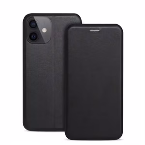 Book Elegance kaanega ümbris Xiaomi Redmi A7 Pro 4G/5G mudelile, must