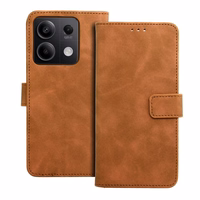 TENDER Book Ümbris jaoks XIAOMI Redmi Note 13 5G brown