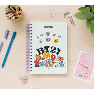 BT21 2021/2022. õppeaasta kalender, valge