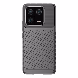 Thunder Ümbris ümbris jaoks Xiaomi 13 Pro silicone armor ümbris must