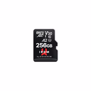 GoodRam memory card IRDM 128GB microSD UHS-I U3 A2 V30 with adapter
