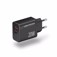 Esperanza EZC105K mains charger 20W must
