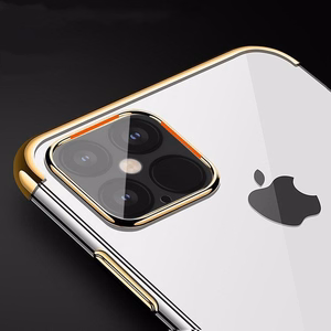 Clear Color чехол гелевый TPU чехол с металлической рамкой для Xiaomi Redmi Note 11S / Note 11 синий