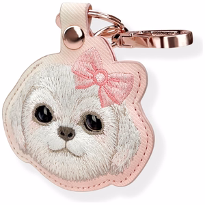 NIMMY ümbris jaoks tracker / keychain BIG EYED PET 2.0 Dog roosa