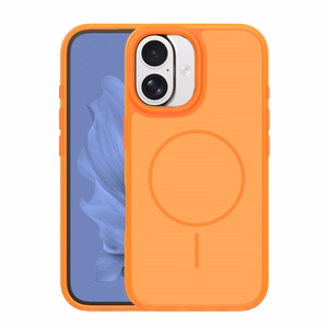 Frame Thin Mag ümbris for iPhone 17 6,3" oranž