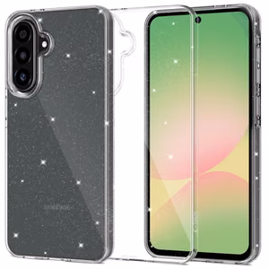 Tech-Protect FlexAir Ümbris for Samsung Galaxy A57 5G - Clear Glitter