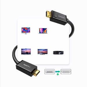 Ugreen DP101 DisplayPort - HDMI kaabel 4K 3m - must