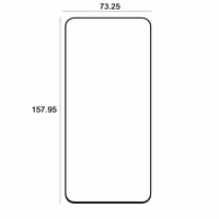 Etteri karastatud klaas 9D for Samsung Galaxy S25 FE / A57 5G