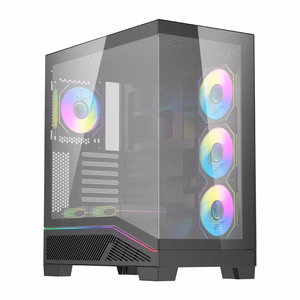 Arvutikorpus DarkFlash K430 + 6 ventilaatorit (must)