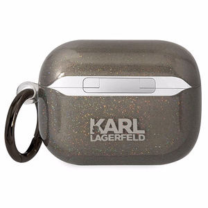 Karl Lagerfeld KLAPHNKCTGK Airpods Pro cover must/must Gliter Karl&Choupette