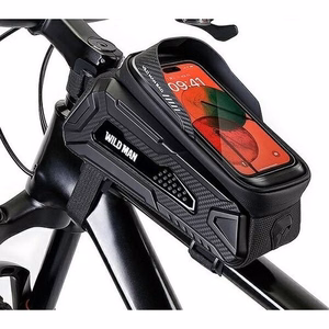 WILDMAN reisikott jalgratta raamile lukuga, 2L (4 "- 7"), M30, must