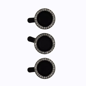 Karastatud klaas HARD DIAMOND jaoks camera (LENS) jaoks Samsung Galaxy S24 Plus must (lens 3 pieces)