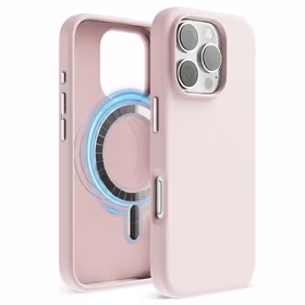 Ümbris "TM MagSafe Silicone" iPhone 13 / Roosa liiv /