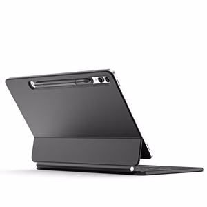 Dux Ducis Keyboard (MK Series) Ümbris with Bluetooth Keyboard jaoks Samsung Galaxy Tab S9+ / S8+ / S7+ - must
