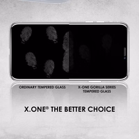 X-ONE Full Cover Extra Strong Matte - jaoks iPhone 14 Pro Max Karastatud klaas 9H