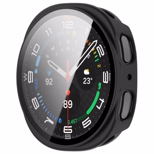 Tech-Protect Defense 2-Pack ümbris mudelile Samsung Galaxy Watch 40mm – läbipaistev ja mattmust