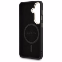 Guess ümbris 4G Embossed Ring MagSafe for Samsung Galaxy S26 Plus pruun