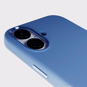 Puro Icon Mag Pro MagSafe Silicone Ümbris jaoks iPhone 16 - Sinine